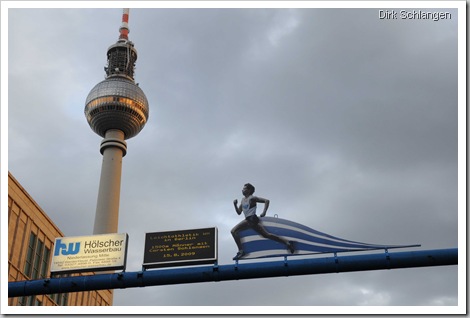 Stadtwerbung Alexanderplatz Weltmeisterschaften in Berlin