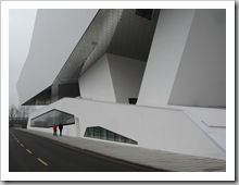 Seitenansicht Porschemuseum