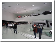 Ausstellungsraum Porschemuseum