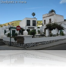 Platz in Haria Lanzarote