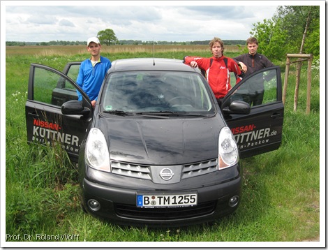 Hauptstadtläufer mit Nissan Note