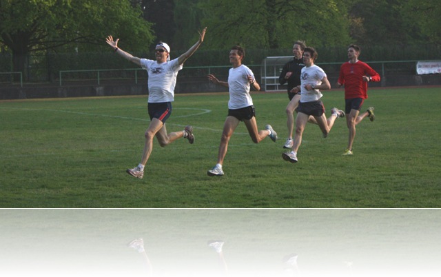 Hauptstadtläufer beim Training