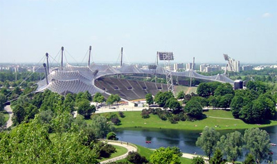 Olympiastadion in München - Austragungsort es Europacups 2007